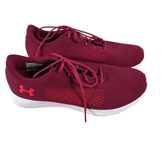 Under Armour Shoes - Under Armour Rapid Women Size 10 Burgundy Running Walking Jogging Shoes Sneakers